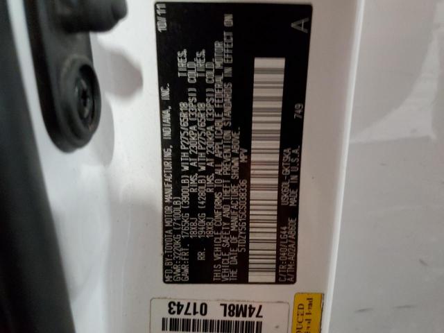 Photo 14 from auction – 2012 TOYOTA SEQUOIA SR with VIN 5TDZY5G15CS038336