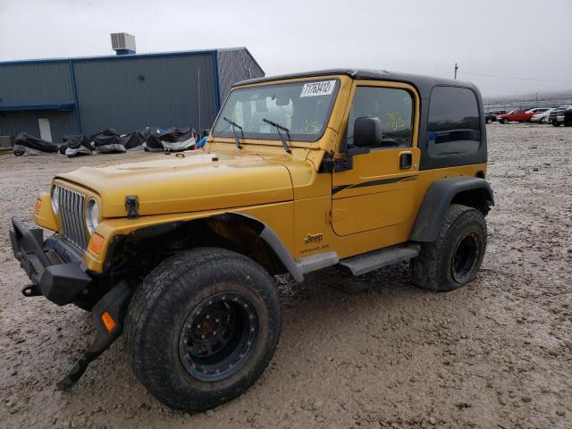 JEEP WRANGLER / 2003 with VIN 1J4FA49S23P357219 - Photo from auction