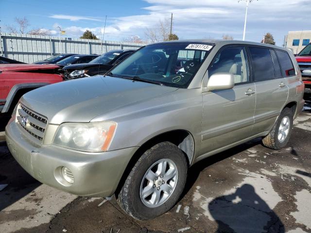 TOYOTA HIGHLANDER 2003 с VIN JTEHF21A030127576 - Фото с аукциона