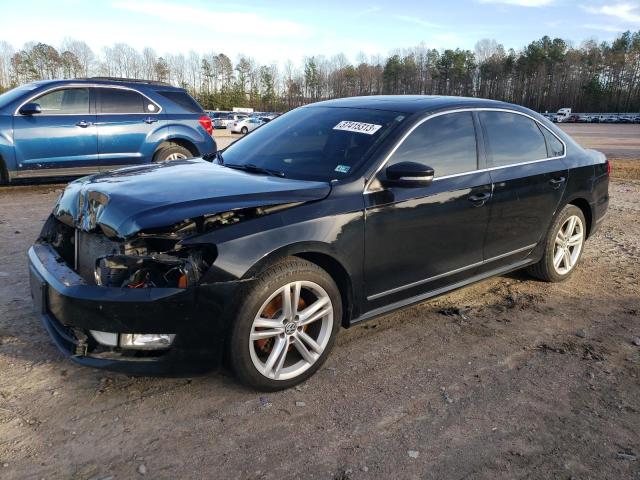 VOLKSWAGEN PASSAT SE 2013 with VIN 1VWBN7A32DC063873 - Photo from auction