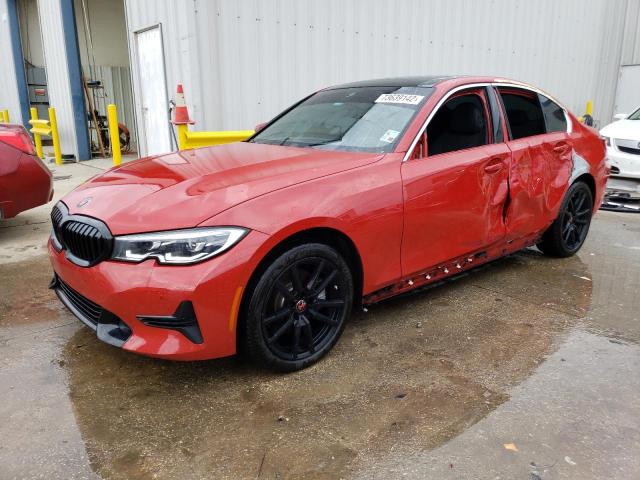 BMW 330I 2020 with VIN 3MW5R1J05L8B46532 - Photo from auction