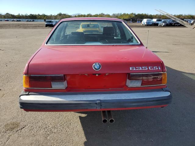 Photo 6 from auction – 1985 BMW 635 CSI AU with VIN WBAEC8407F0611493