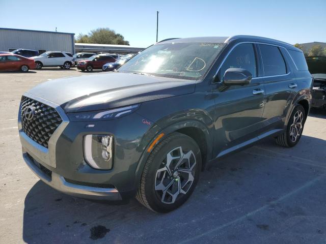 HYUNDAI PALISADE C 2022 with VIN KM8R74HE3NU449498 - Photo from auction