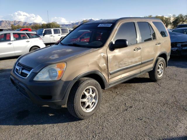 HONDA CR-V LX 2002 with VIN JHLRD68482C022306 - Photo from auction