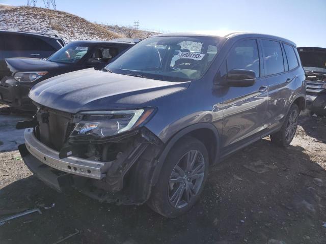 HONDA PASSPORT E 2020 with VIN 5FNYF8H56LB013230 - Photo from auction