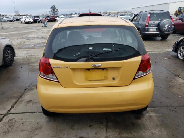 Photo 6 from auction – 2006 CHEVROLET AVEO BASE with VIN KL1TD66606B659135