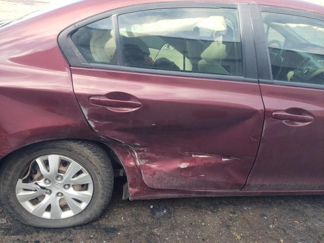 Photo 10 from auction – 2012 HONDA CIVIC LX with VIN 2HGFB2F54CH586898