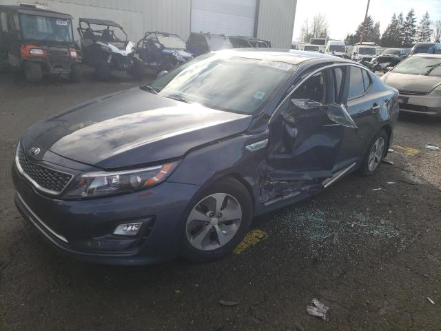 KIA OPTIMA HYB 2015 with VIN KNAGM4AD2F5084195 - Photo from auction