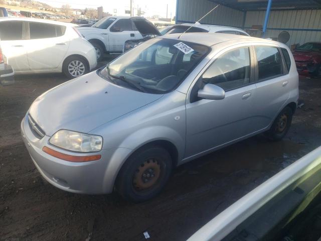 CHEVROLET AVEO BASE 2006 with VIN KL1TD66686B560031 - Photo from auction