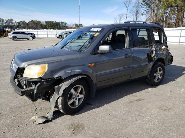 HONDA PILOT EXL 2008 with VIN 5FNYF18658B021584 - Photo from auction