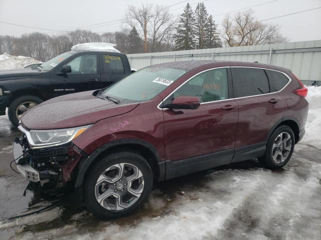 Photo 1 from auction – 2018 HONDA CR-V EX with VIN 7FARW2H5XJE096566
