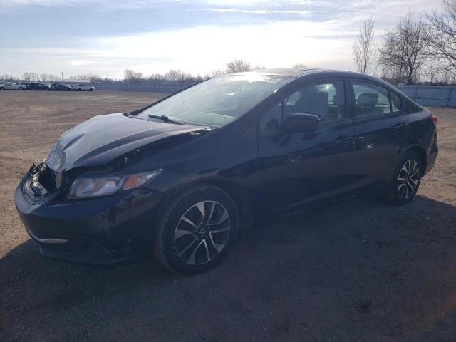 Photo 1 from auction – 2014 HONDA CIVIC LX with VIN 2HGFB2F59EH002725