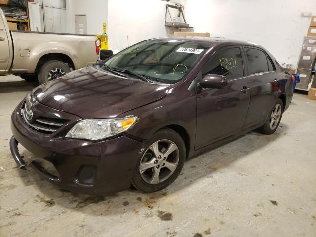 TOYOTA COROLLA BA 2013 with VIN 2T1BU4EE1DC077089 - Photo from auction