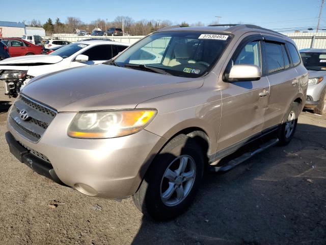 HYUNDAI SANTA FE G 2007 with VIN 5NMSG13D17H053485 - Photo from auction