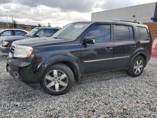 HONDA PILOT TOUR 2014 with VIN 5FNYF4H92EB032775 - Photo from auction