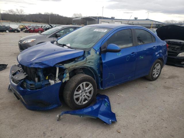 CHEVROLET SONIC LS 2017 with VIN 1G1JB5SH7H4150828 - Photo from auction