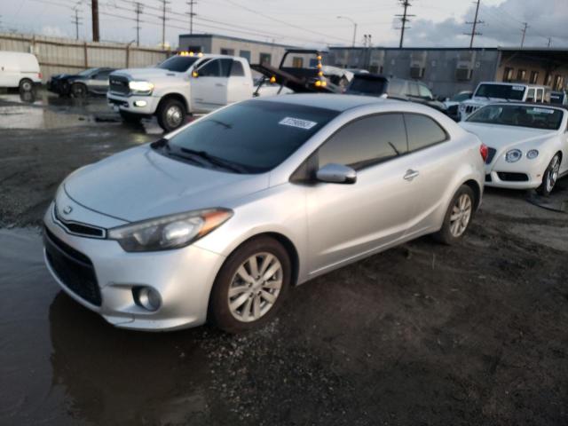 KIA FORTE EX 2014 with VIN KNAFX6A88E5194586 - Photo from auction