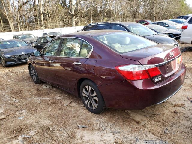 Photo 2 from auction – 2015 HONDA ACCORD LX with VIN 1HGCR2F30FA157161