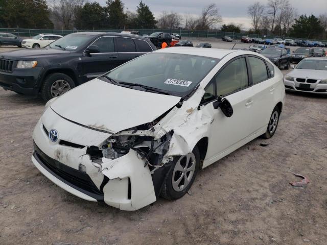 TOYOTA PRIUS 2013 with VIN JTDKN3DU1D1621045 - Photo from auction
