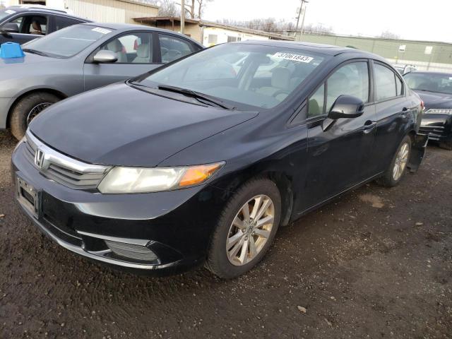 HONDA CIVIC EX 2012 with VIN 2HGFB2F80CH540723 - Photo from auction