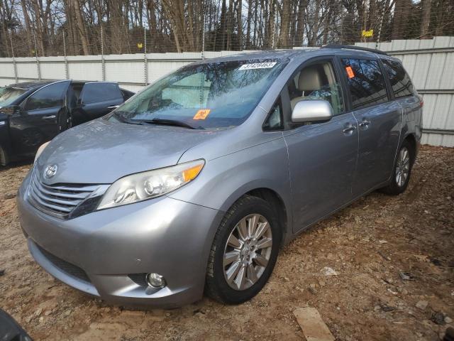 TOYOTA SIENNA XLE 2011 with VIN 5TDYK3DC9BS041651 - Photo from auction