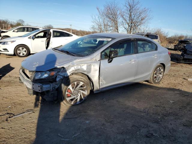 HONDA CIVIC LX 2013 with VIN 2HGFB2F57DH525563 - Photo from auction