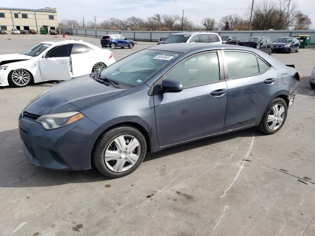 TOYOTA COROLLA L 2014 with VIN 5YFBURHE5EP072116 - Photo from auction