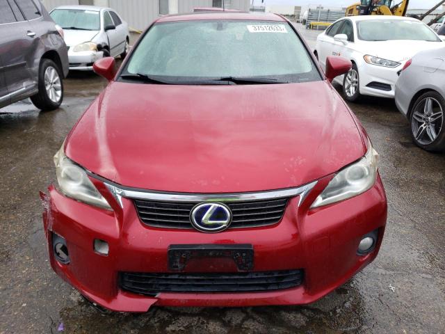 Photo 5 from auction – 2012 LEXUS CT 200 with VIN JTHKD5BH3C2101215