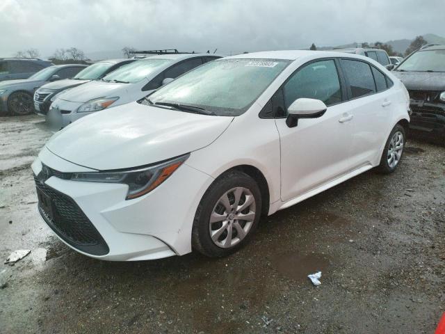 TOYOTA COROLLA LE 2021 with VIN 5YFEPMAE3MP263372 - Photo from auction