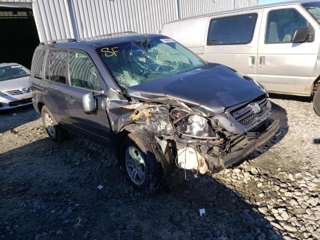 Photo 4 from auction – 2005 HONDA PILOT EXL with VIN 2HKYF18605H502257