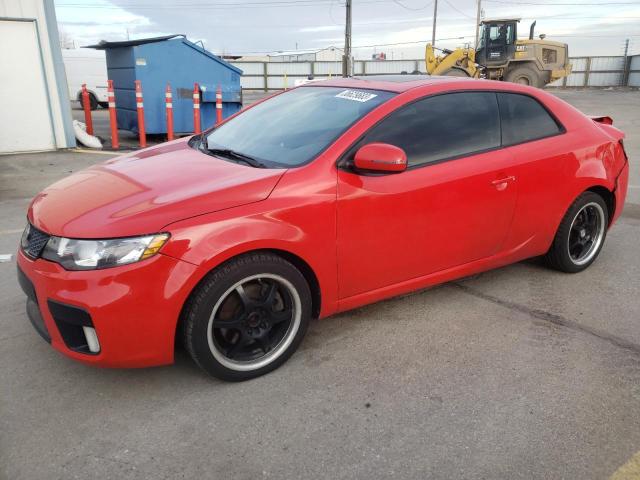 KIA FORTE SX 2012 with VIN KNAFW6A31C5498718 - Photo from auction