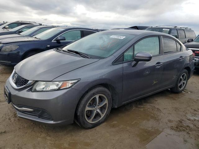 HONDA CIVIC SE 2015 with VIN 19XFB2F71FE259200 - Photo from auction