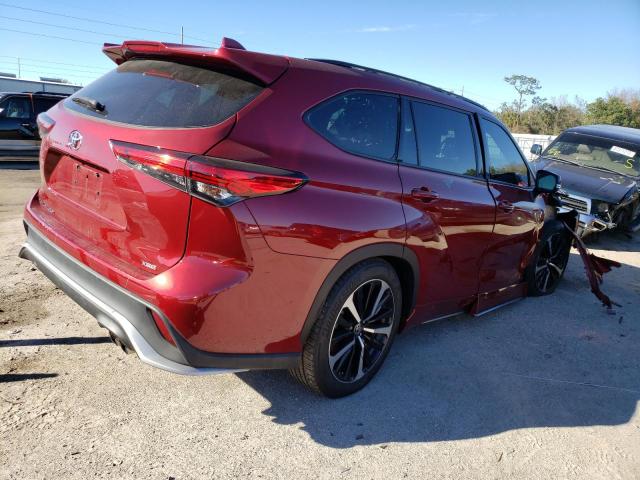 Photo 3 from auction – 2021 TOYOTA HIGHLANDER with VIN 5TDLZRAH9MS033545