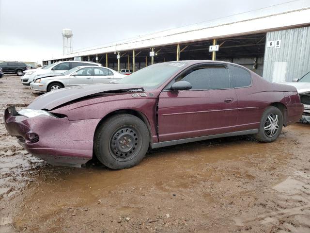 CHEVROLET MONTE CARL 2004 with VIN 2G1WW12E849130605 - Photo from auction