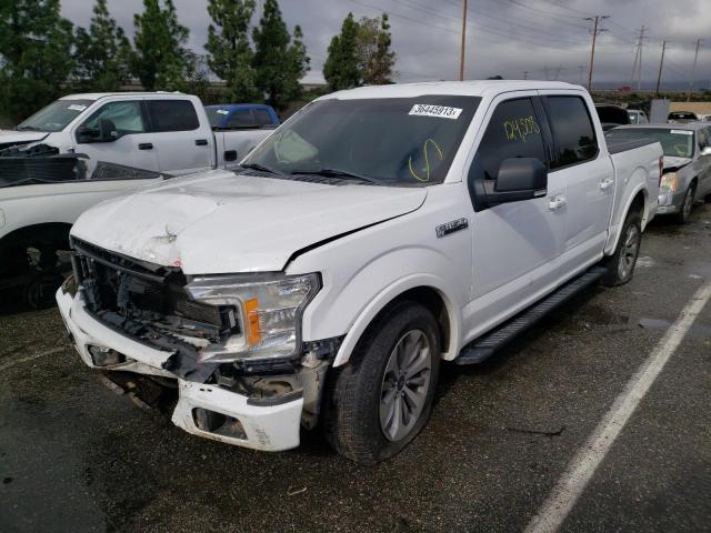 FORD F150 SUPER 2018 with VIN 1FTEW1CP7JKF04750 - Photo from auction