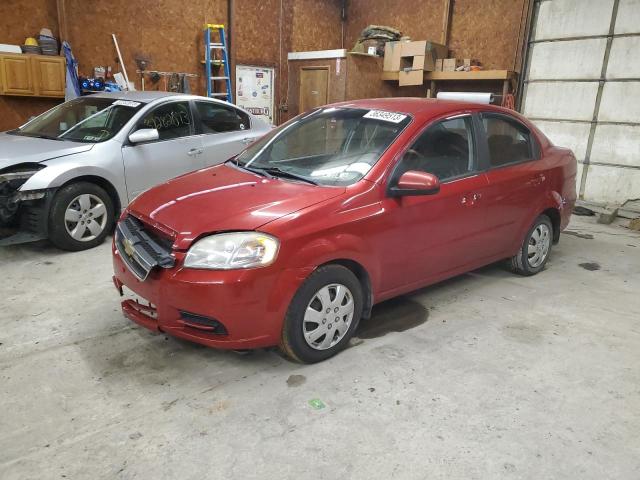 CHEVROLET AVEO BASE 2008 with VIN KL1TD56688B051005 - Photo from auction