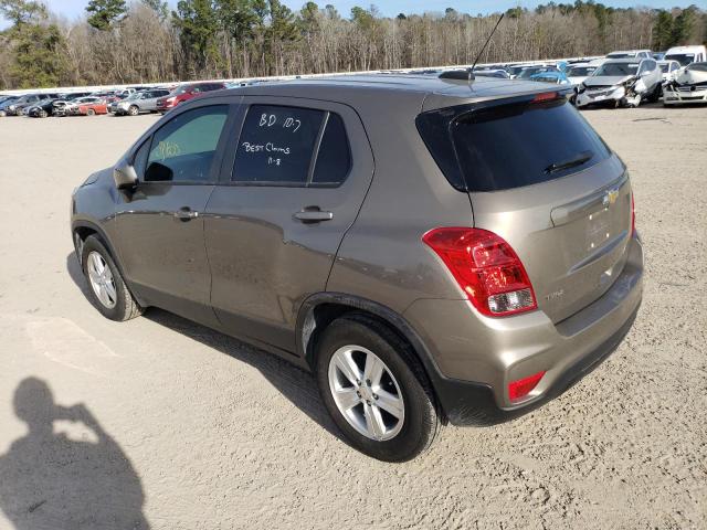 Photo 2 from auction – 2020 CHEVROLET TRAX LS with VIN KL7CJKSB8LB350342