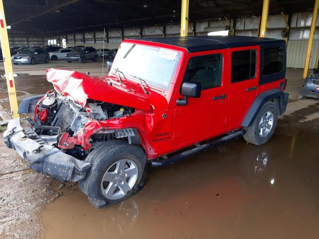 Photo 1 from auction – 2015 JEEP WRANGLER U with VIN 1C4BJWDG6FL688450