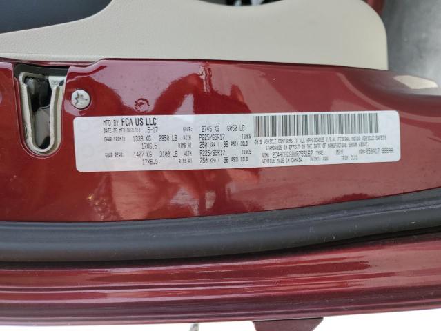 Photo 14 from auction – 2017 DODGE GRAND CARA with VIN 2C4RDGCG8HR755167