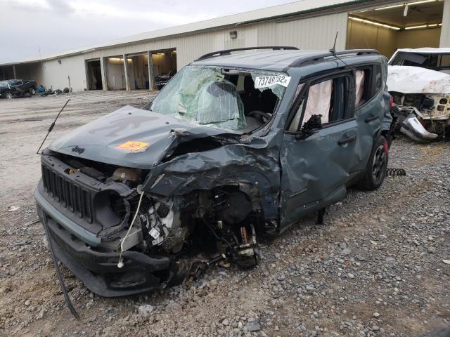 JEEP RENEGADE S 2018 with VIN ZACCJBAB0JPH43677 - Photo from auction