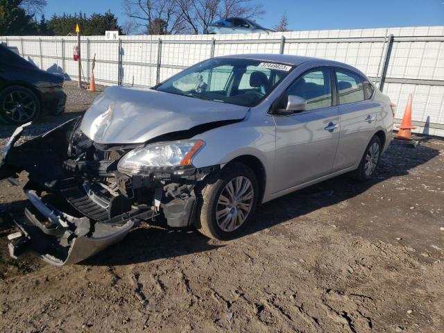 Photo 1 from auction – 2014 NISSAN SENTRA S with VIN 3N1AB7AP1EL670365