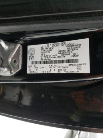 Photo 14 from auction – 2015 FORD ESCAPE SE with VIN 1FMCU9GX4FUA69473