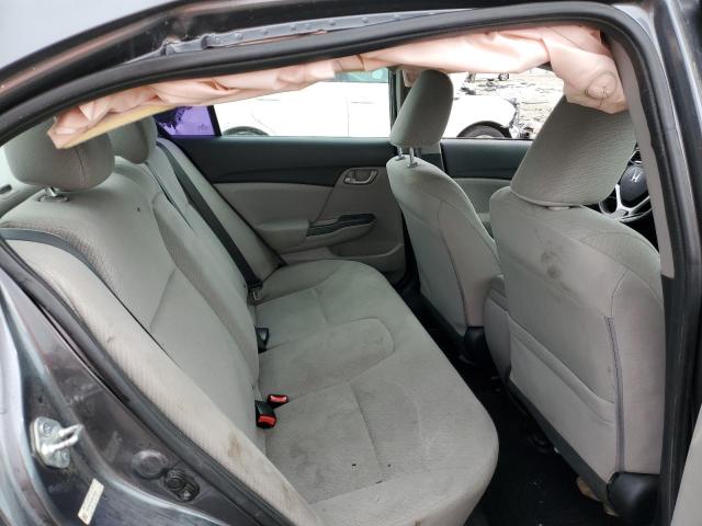 Photo 10 from auction – 2013 HONDA CIVIC LX with VIN 19XFB2F54DE245559