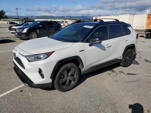 TOYOTA RAV4 XSE 2020 with VIN JTMEWRFV9LD545204 - Photo from auction