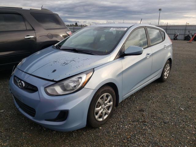 HYUNDAI ACCENT GLS 2014 with VIN KMHCT5AEXEU181860 - Photo from auction