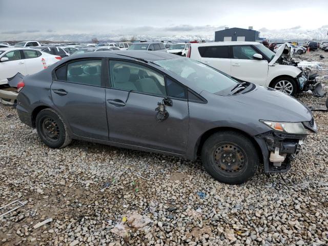 Photo 4 from auction – 2013 HONDA CIVIC LX with VIN 19XFB2F54DE245559