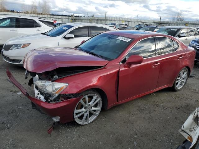 LEXUS IS 250 2007 with VIN JTHBK262275026361 - Photo from auction