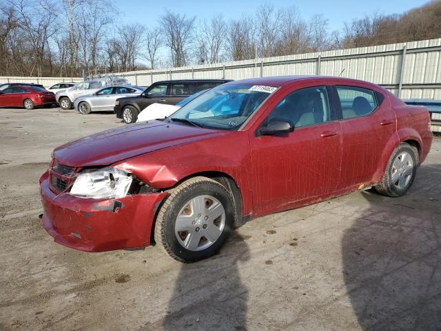DODGE AVENGER SE 2008 with VIN 1B3LC46J78N222756 - Photo from auction