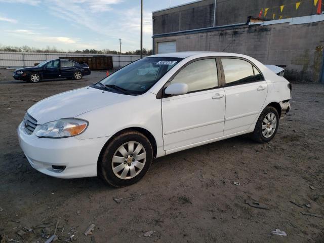 TOYOTA COROLLA CE 2004 with VIN 2T1BR32E24C283666 - Photo from auction