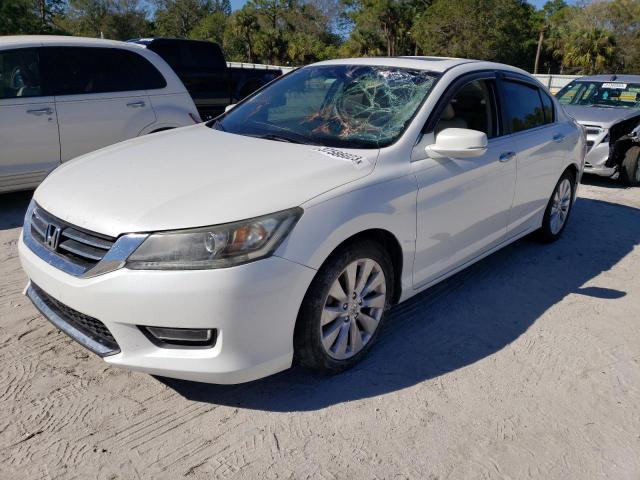 HONDA ACCORD EXL 2013 with VIN 1HGCR2F86DA181571 - Photo from auction